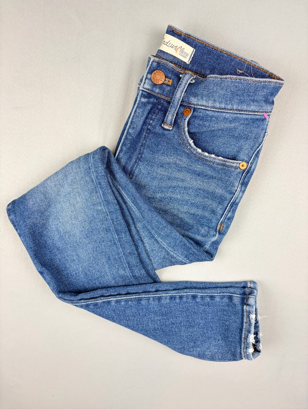 Madewell Women's Skinny Jeans in Medium Blue Denim
